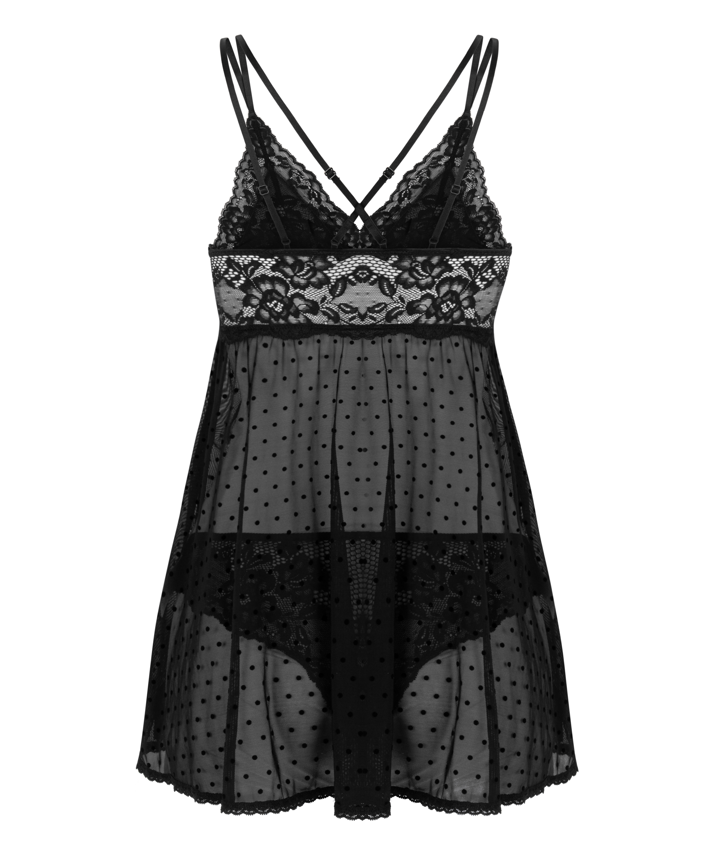 Babydoll Beatriz, Czarny, main