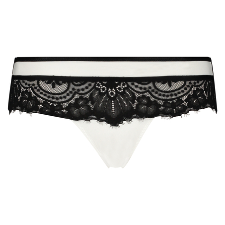 Minnie Thong Boxers, Biały