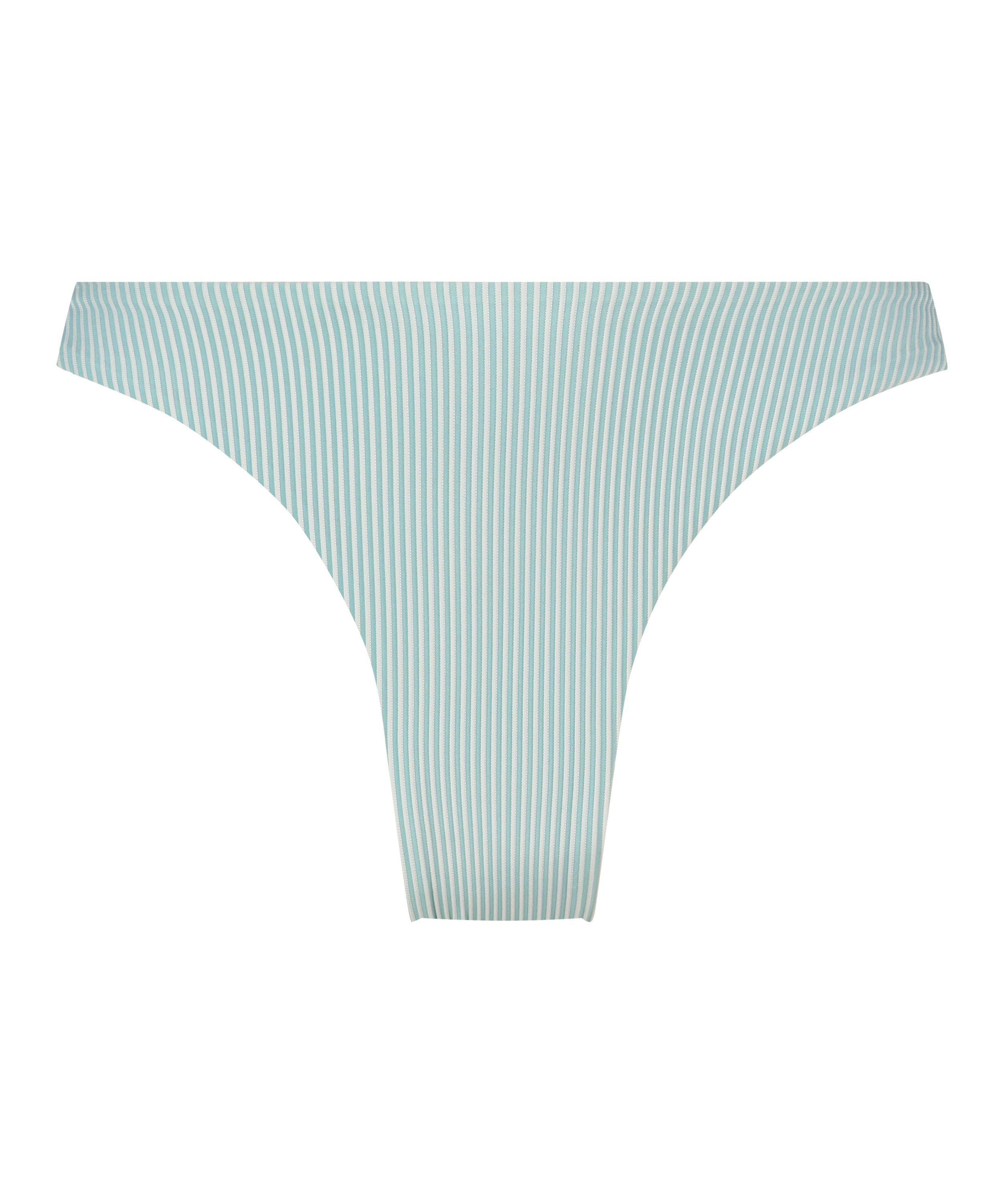 Majtki Bikini Wysoko Krojona Fiji, Niebieski, main
