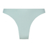 Majtki Bikini Wysoko Krojona Fiji, Niebieski