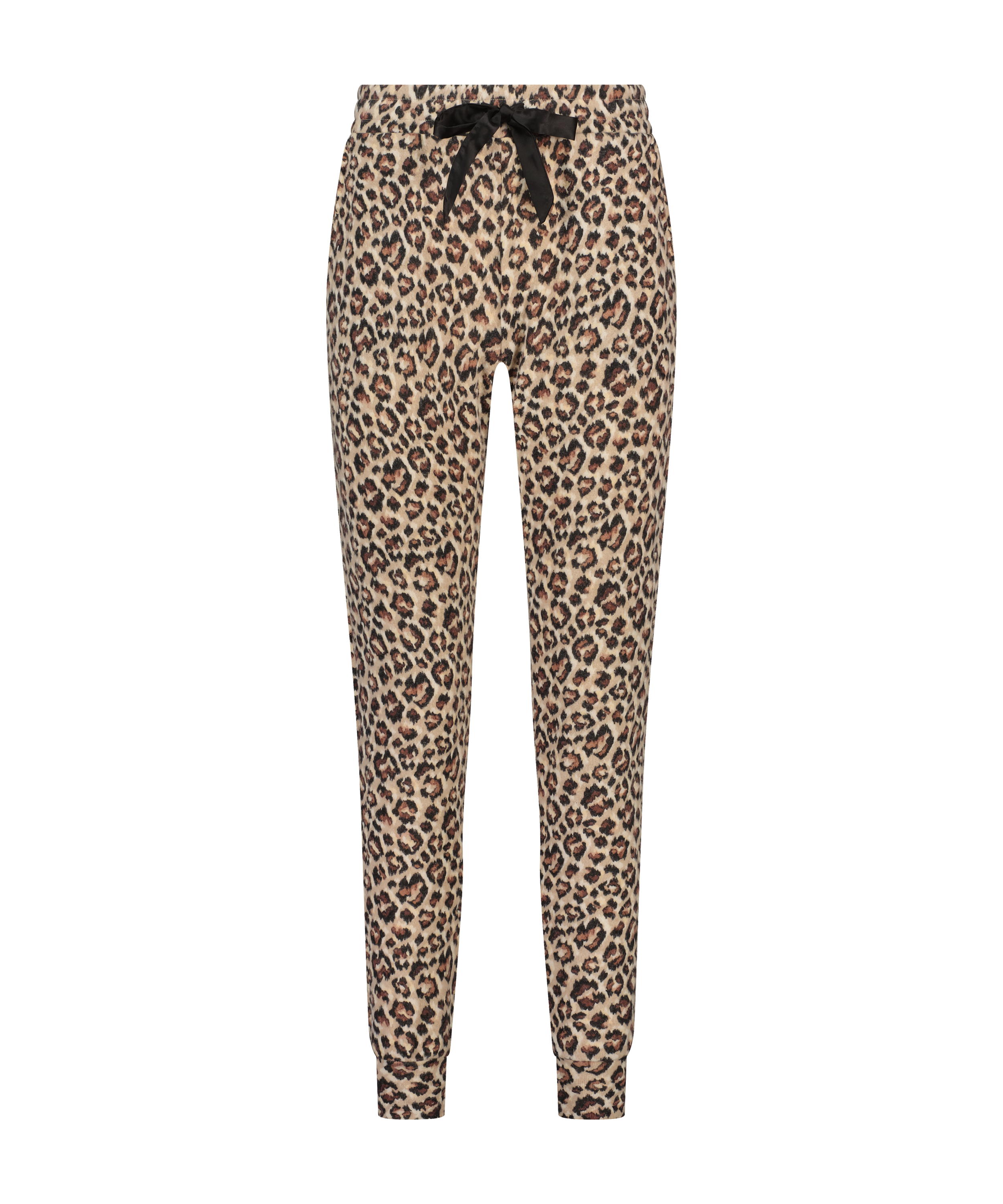 Spodnie z dżerseju szmerglowanego, Beżowy, main