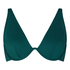 Neoprenowy top od bikini, Zielony