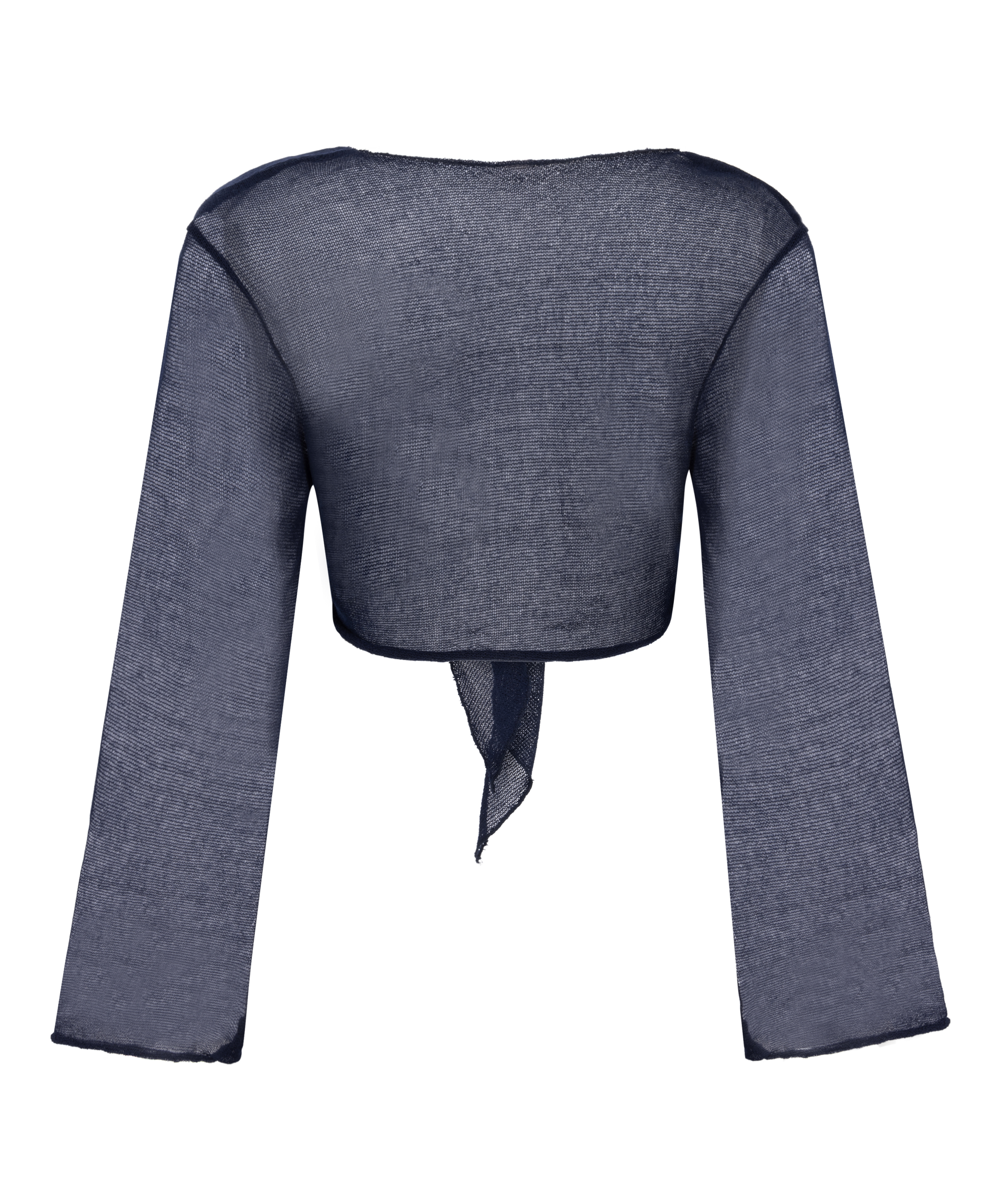 Top z dzianiny plażowej, Niebieski, main