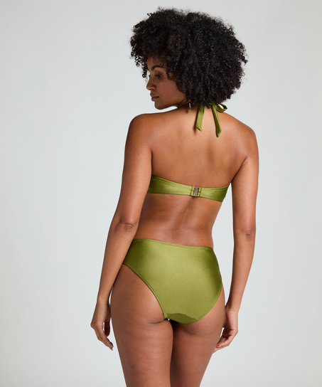 Top od bikini Holbox, Zielony