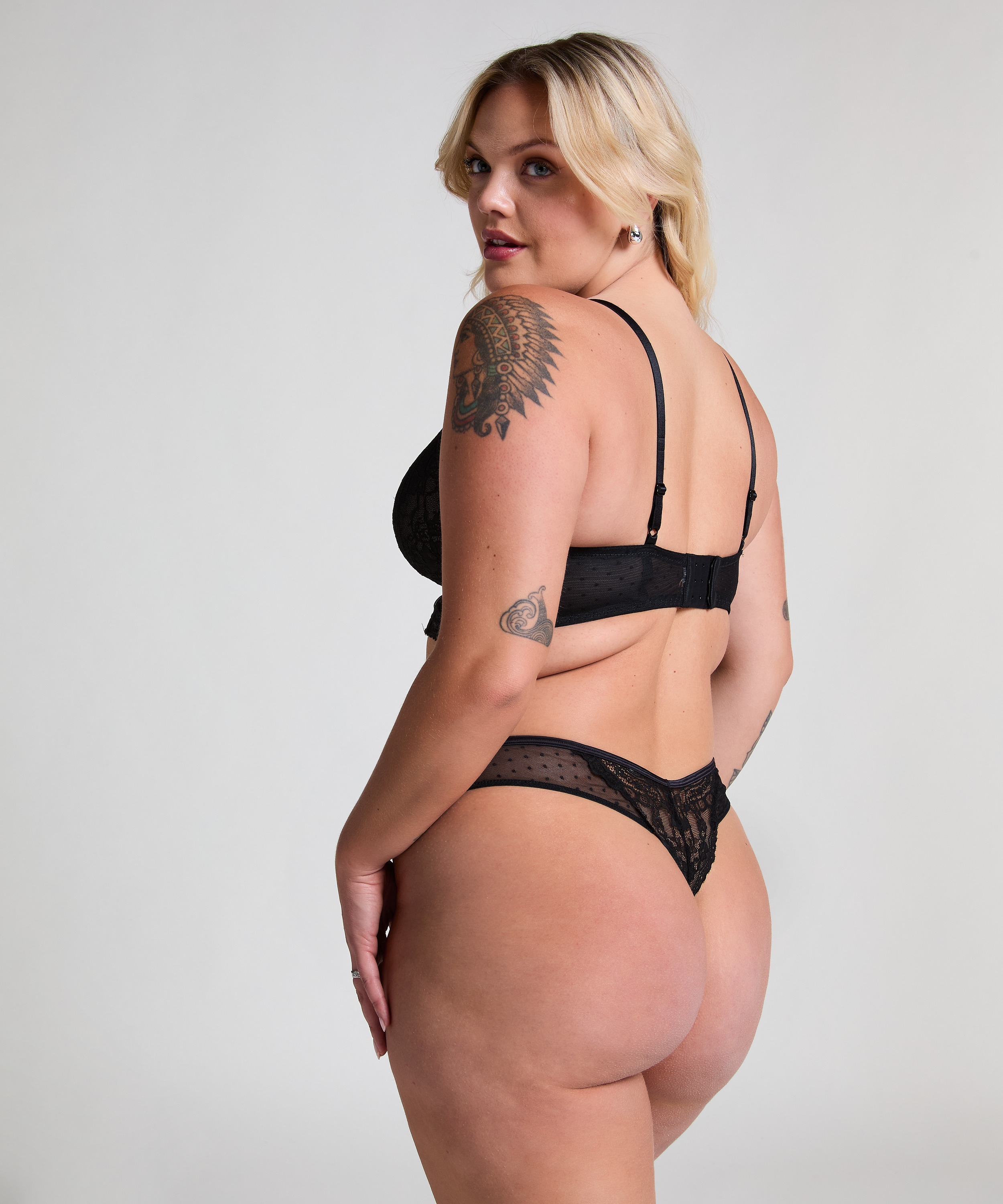 Usztywniany długoszczelny biustonosz z fiszbinami Juliette, Czarny, main