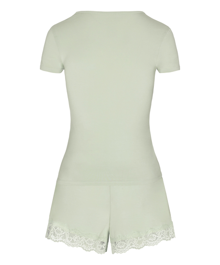 Komplet Piżamy Nana, Zielony