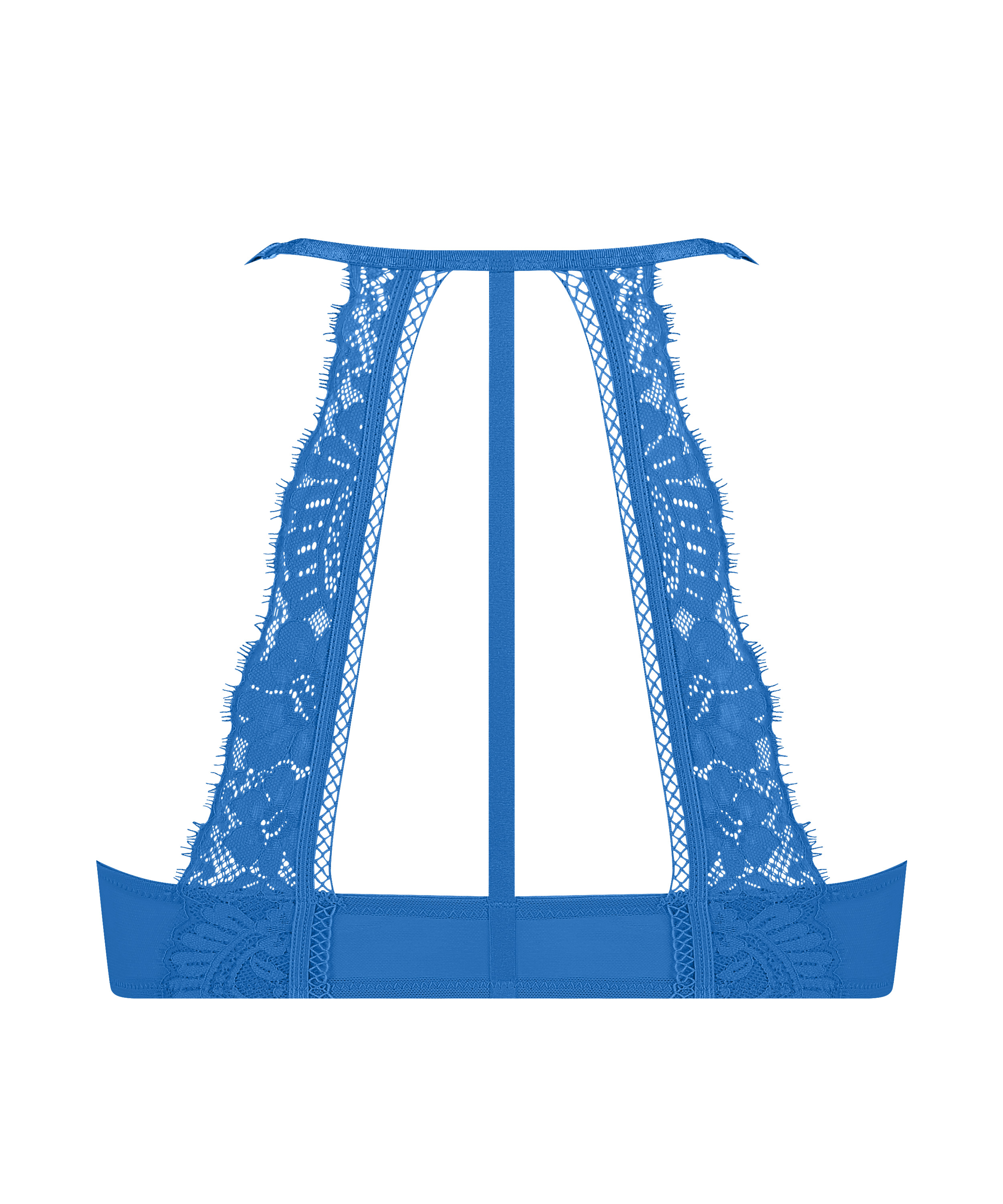 Usztywniony biustonosz push-up z fiszbinami Milaan, Niebieski, main