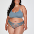 Brazyliany V-shape Mesh, Zielony