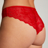 Brazyliany Lace Back, Czerwony