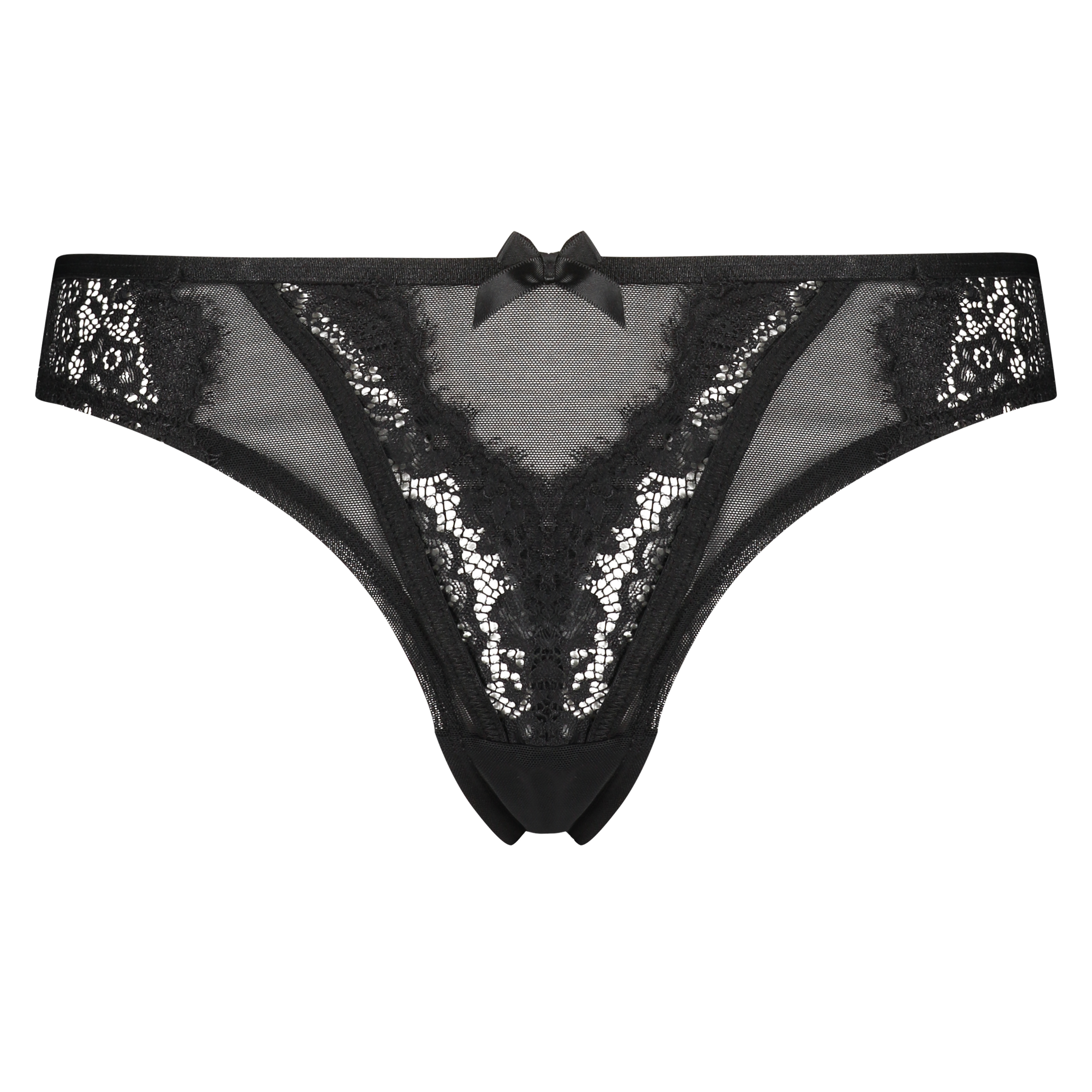 Odilla high-leg Brazilian, Czarny, main