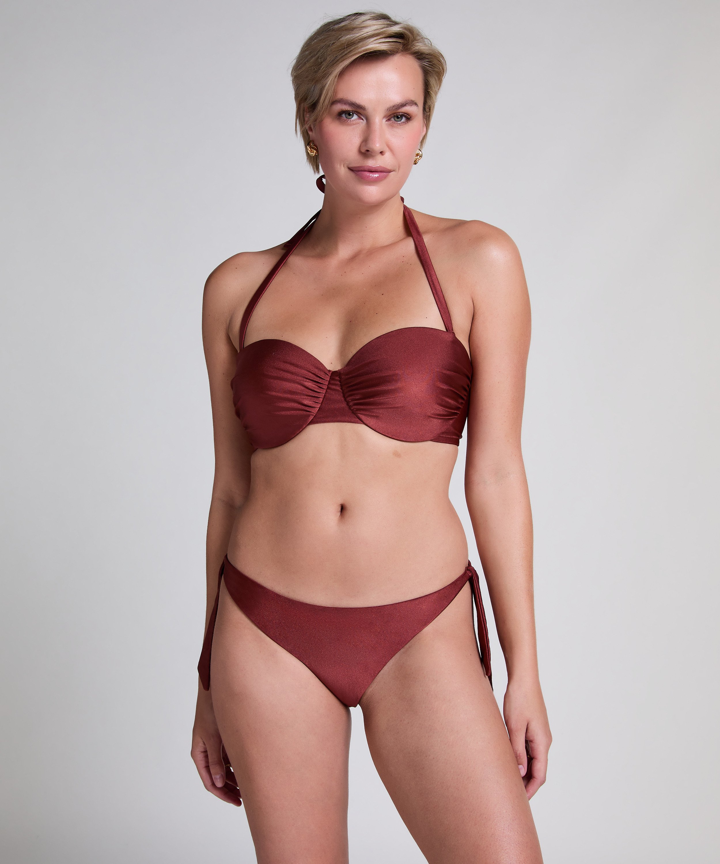 Top od bikini Dune Bandeau, Czerwony, main