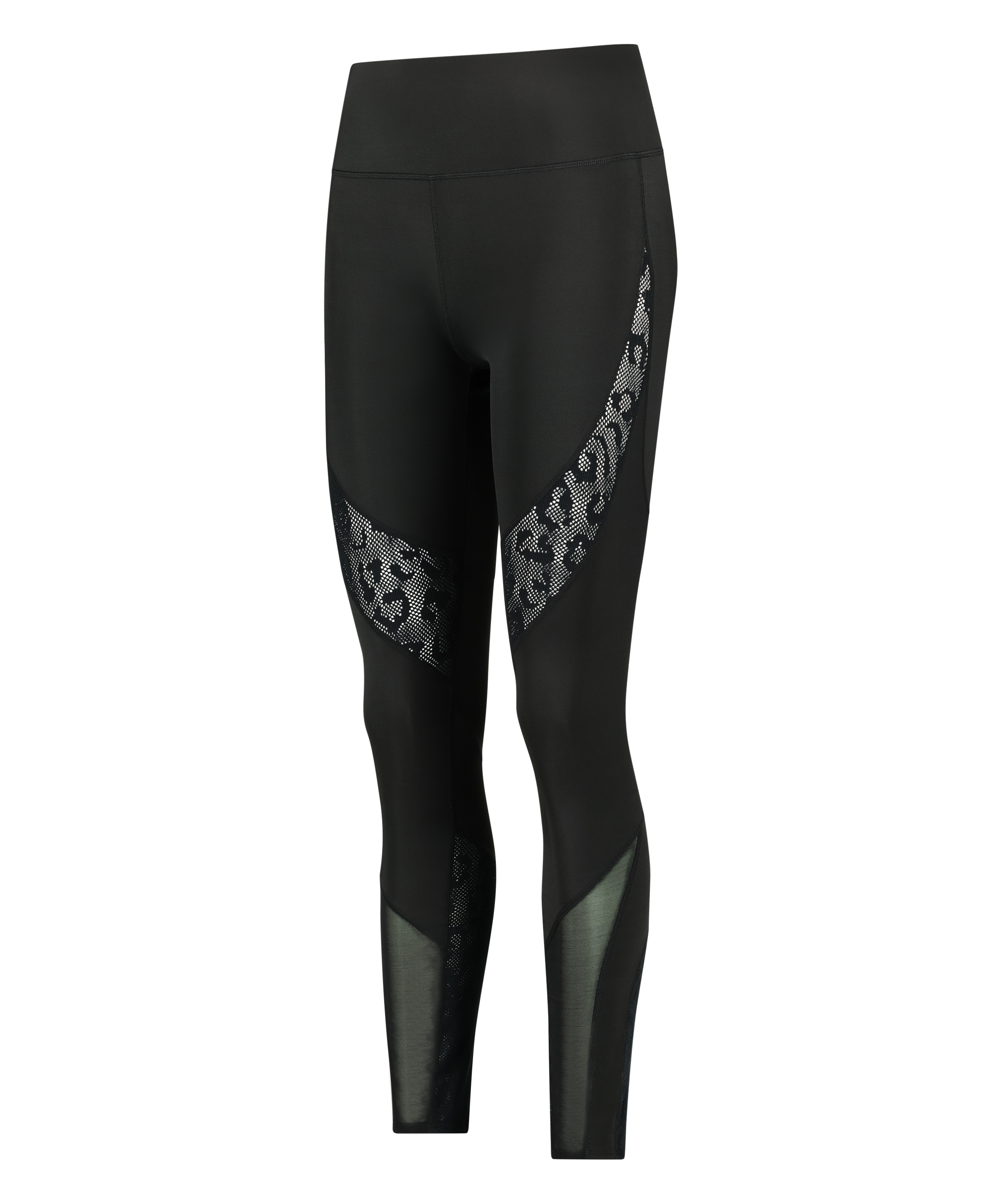 Legginsy z wysokim stanem HKMX Oh My Squat, Czarny, main