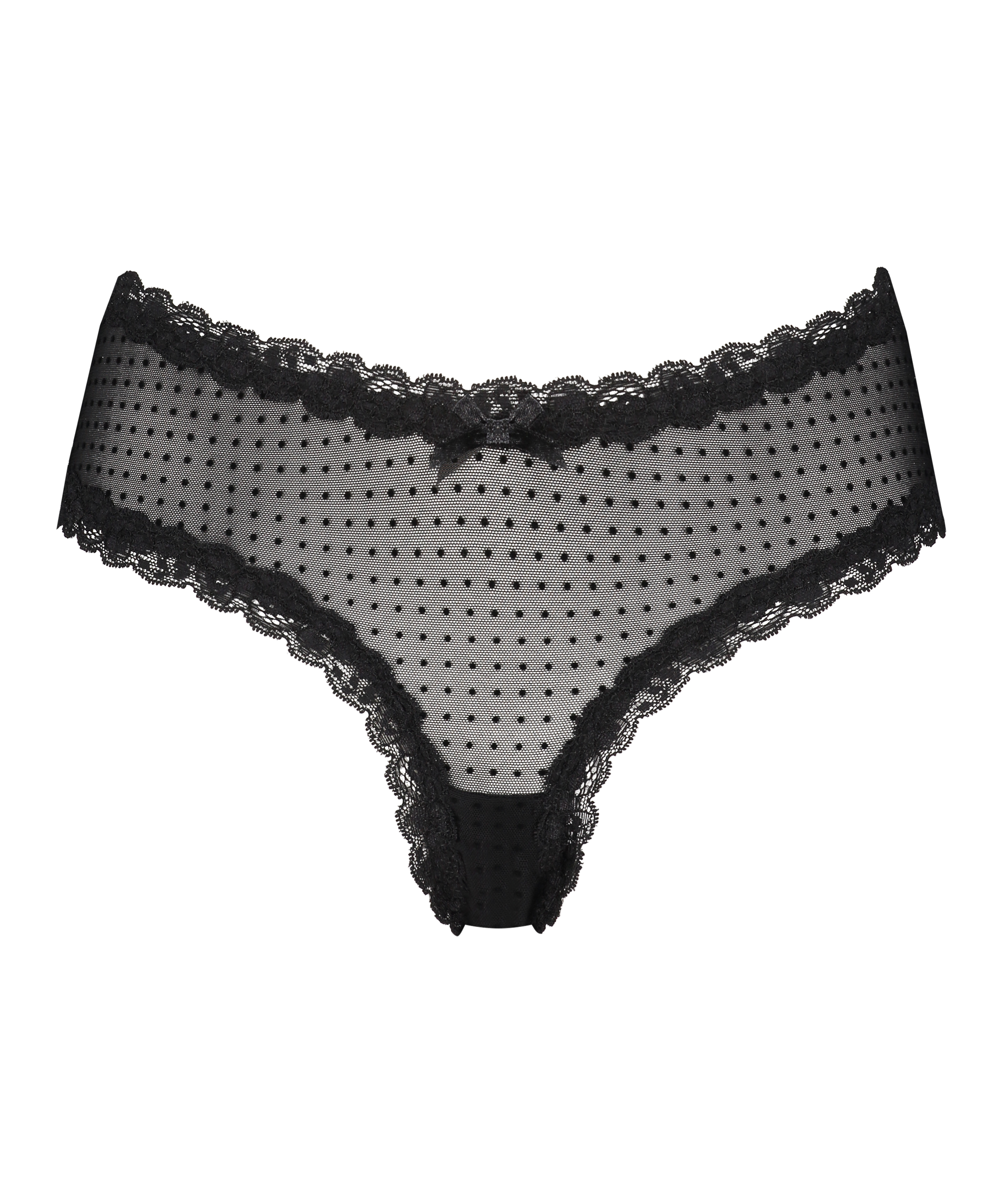 Brazyliany V-shape Mesh, Czarny, main