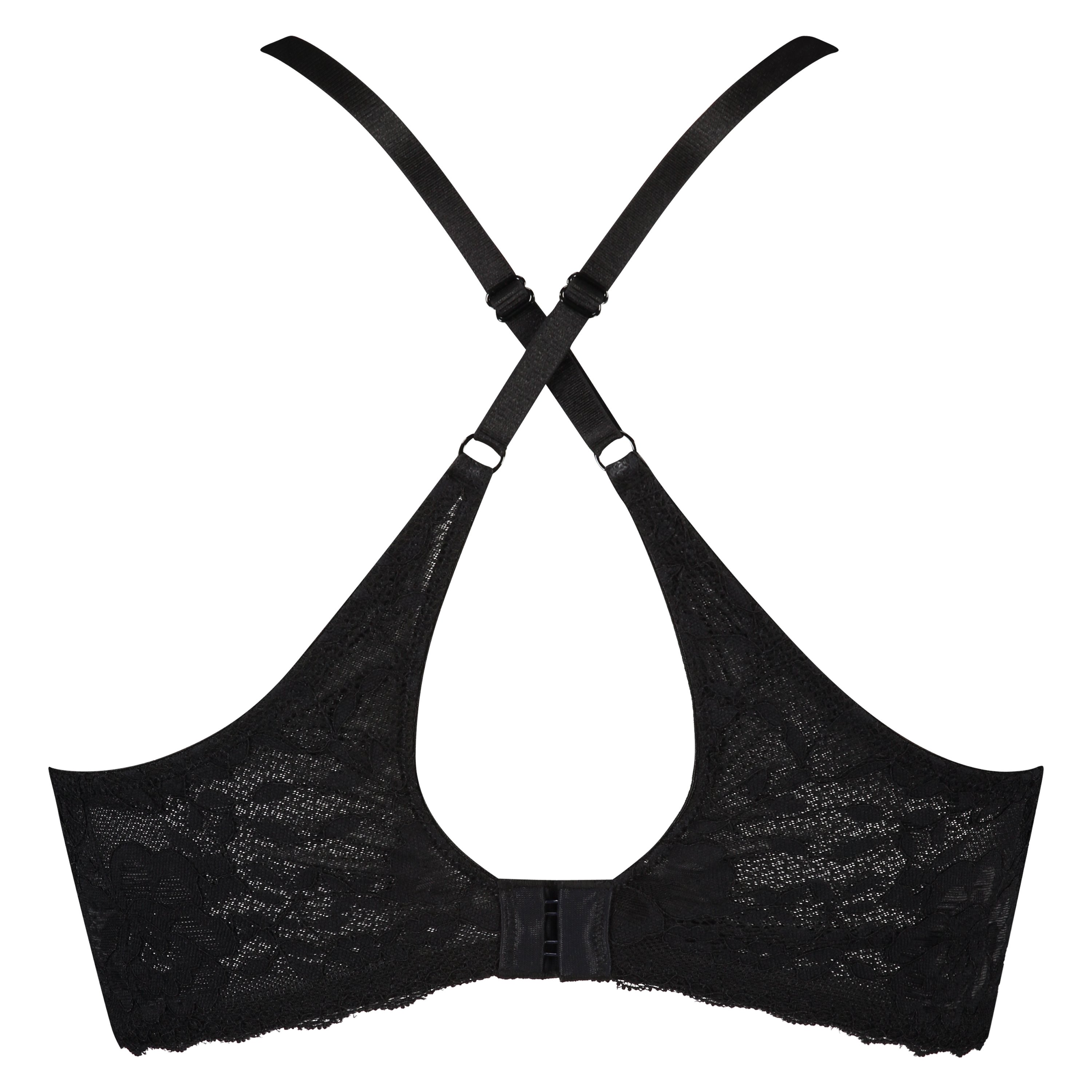 Ava Padded Non-Underwired Bra, Szary, main