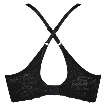 Ava Padded Non-Underwired Bra, Szary