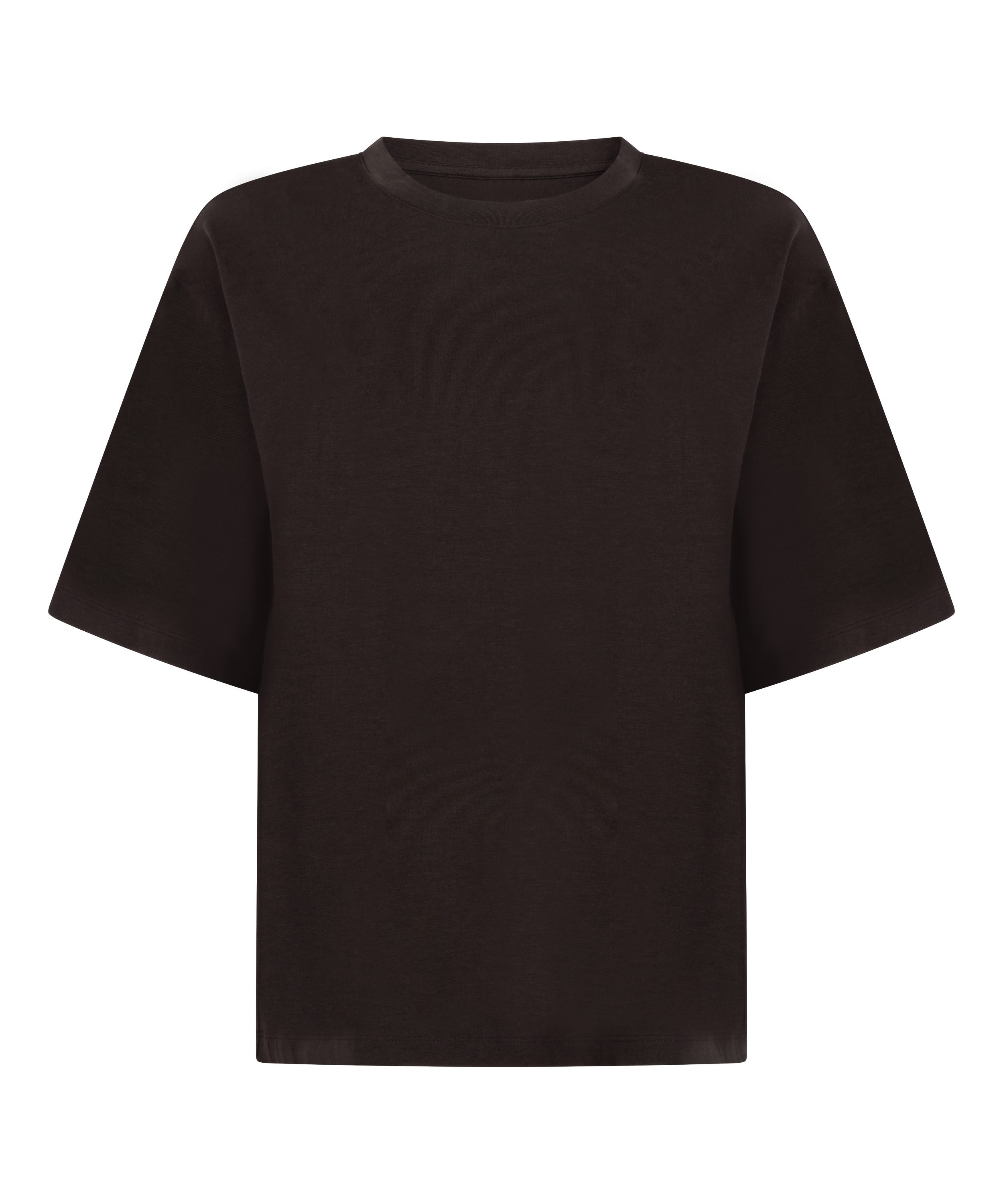 Pyjama Top Loose, Brązowy, main