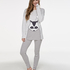 Racoon Jersey Top, Szary