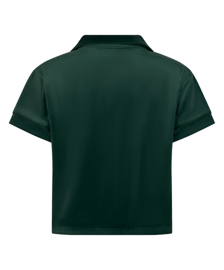 Bluza z weluru, Zielony