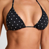 Bardolino Tr&oacute;jkątny Top Bikini, Czarny
