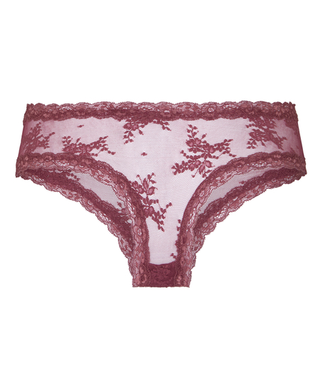 Brazyliany V-shape Mesh, R&oacute;żowy
