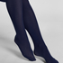 Rajstopy 50 Den Velvet Touch, Niebieski