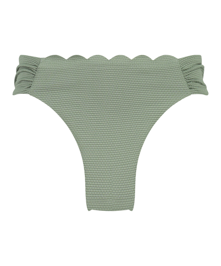 Majtki Bikini Rio Scallop, Zielony