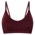 Tr&oacute;jkątny biustonosz bralette Dide, Czerwony