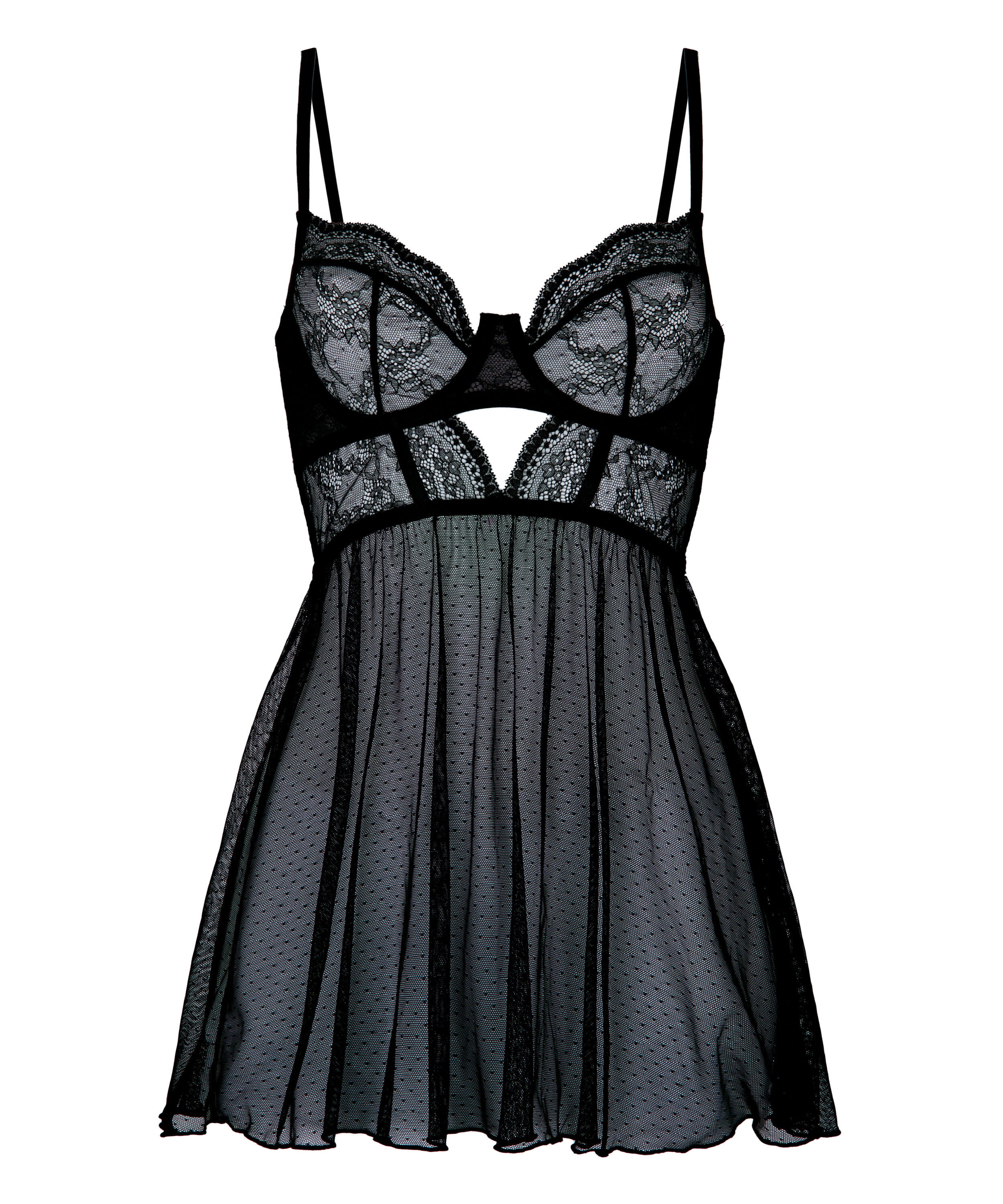 Babydoll Isabelle, Czarny