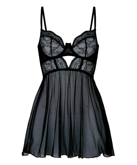 Babydoll Isabelle, Czarny