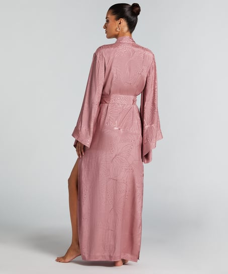 Długie kimono, R&oacute;żowy