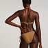 G&oacute;ra od bikini bandeau Goldie Shimmer, Ż&oacute;łty