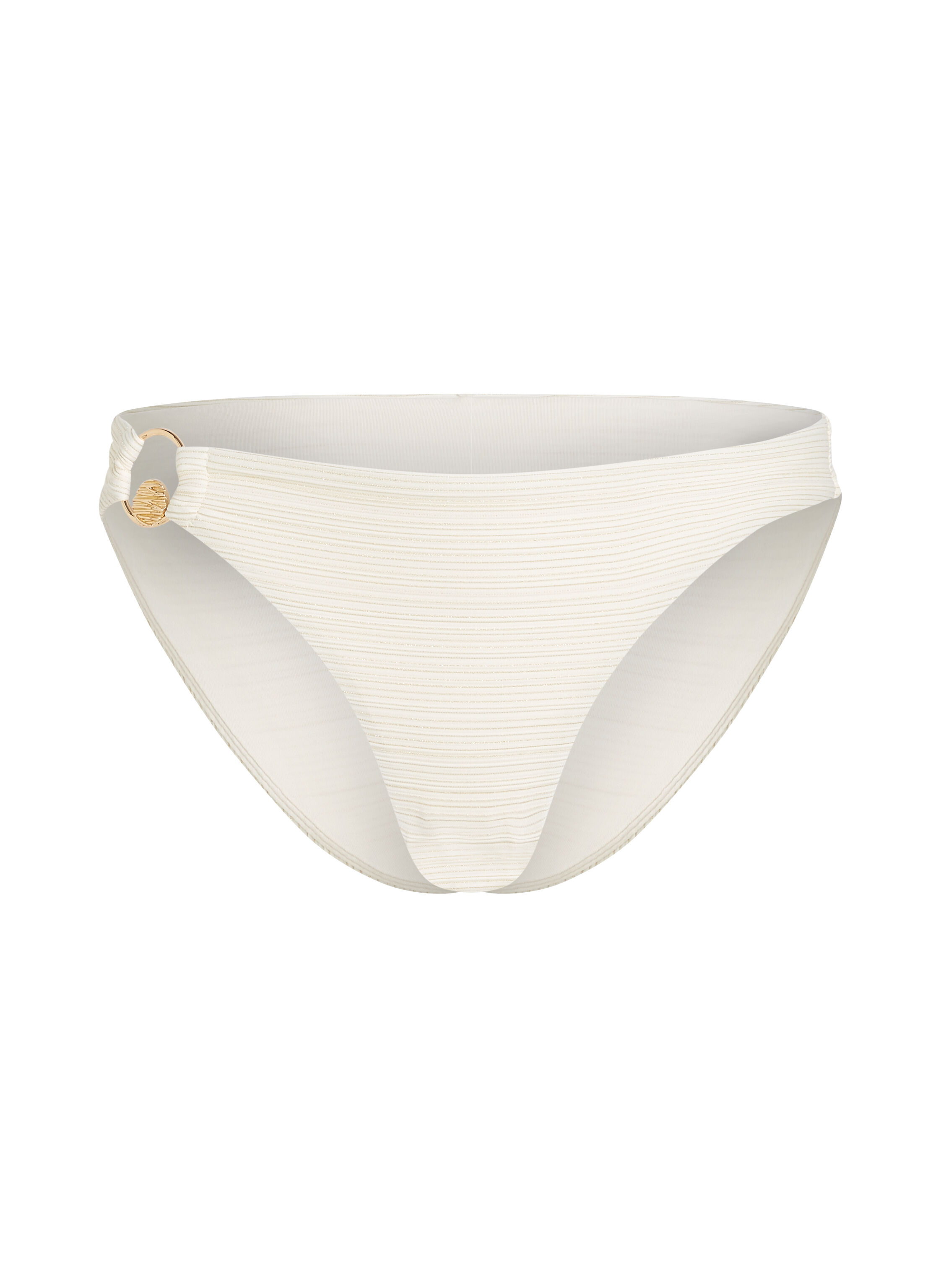 D&oacute;ł od bikini z cekiniami, Biały