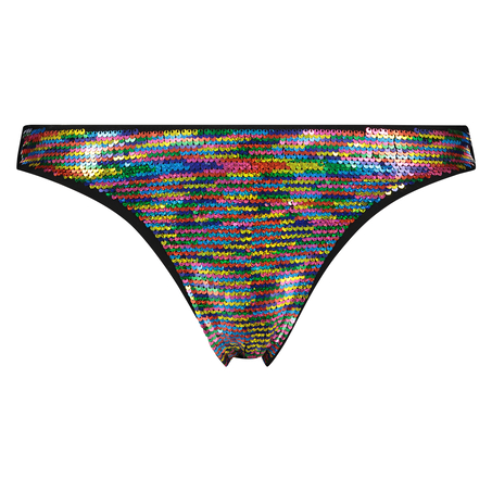 Majtki Bikini Rio Pride, Czarny