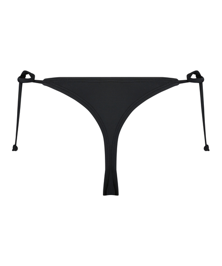 Szorty stringi od bikini Luxe, Czarny