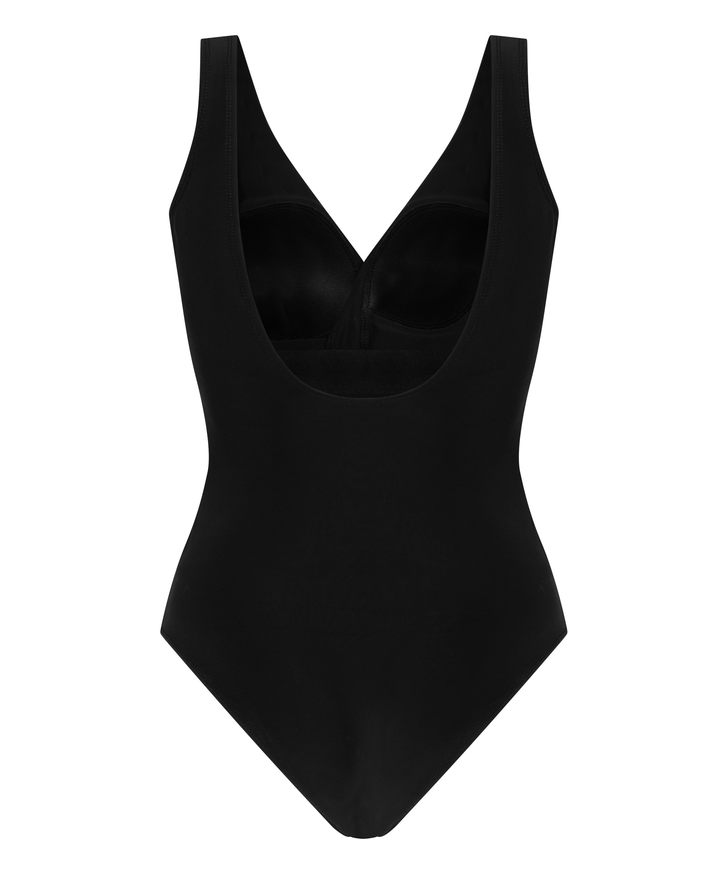 Kostium kąpielowy Shaping Shell Mesh, Czarny, main