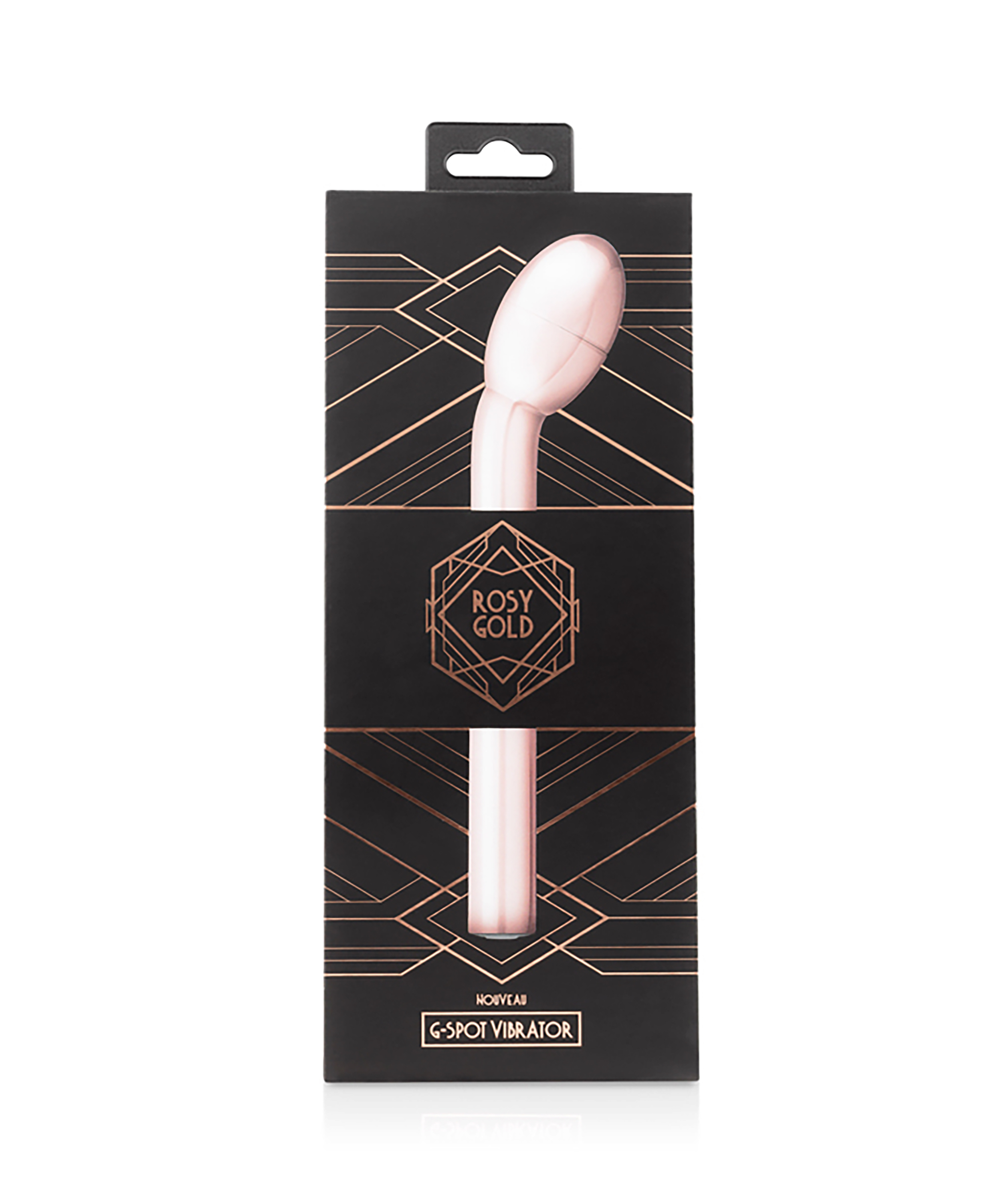Wibrator ze stymulacją punktu G Rosy Gold Nouveau, R&oacute;żowy, main