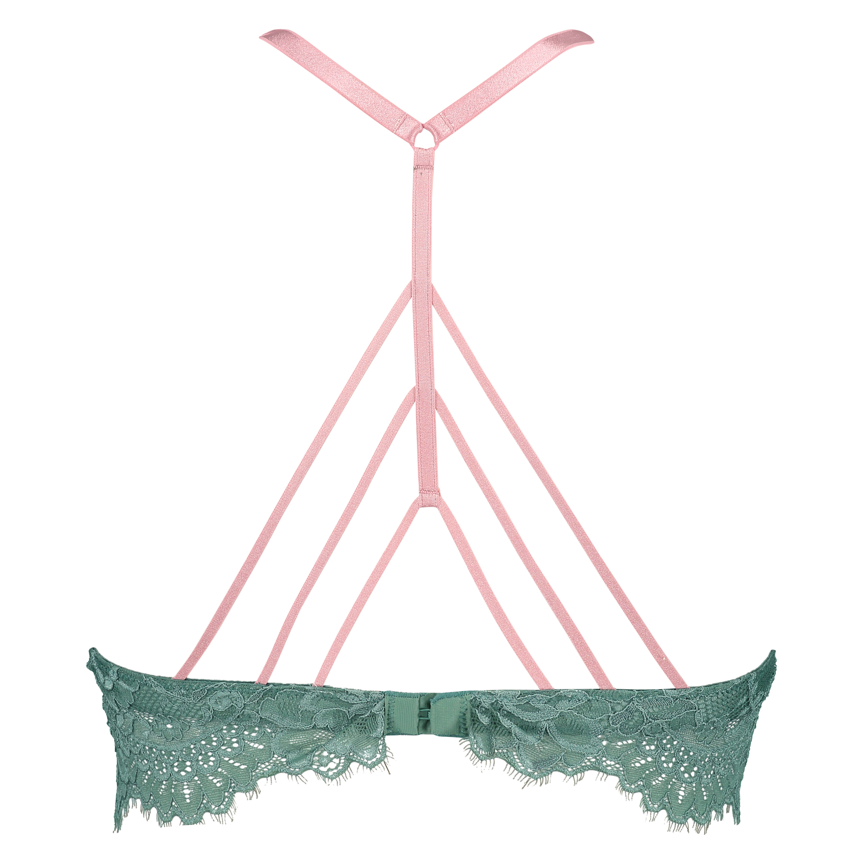 Illuna triangle bralette, Zielony, main