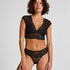 Biustonosz bralette Posie, Czarny