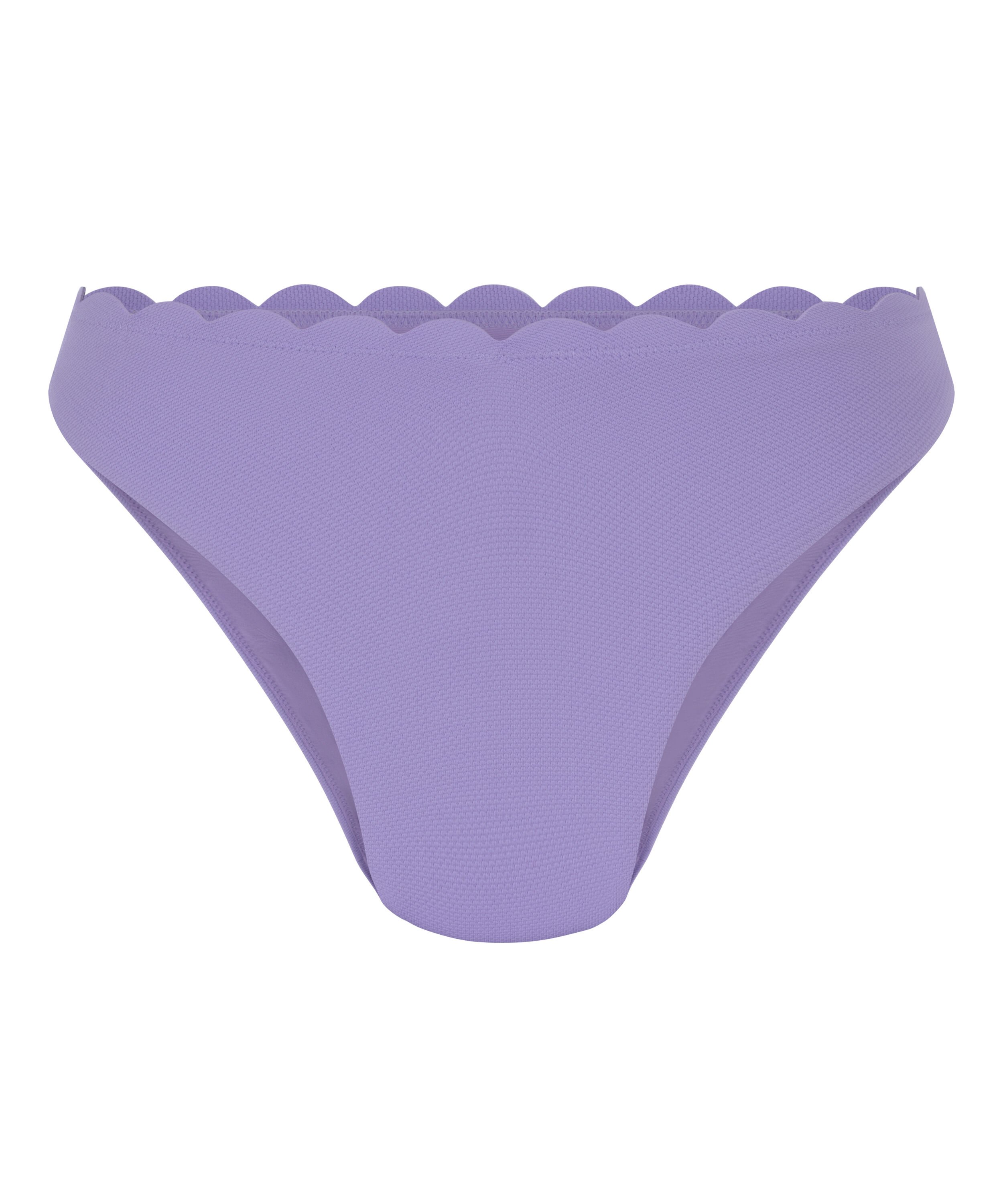 Majtki Bikini Rio Scallop, Fioletowy