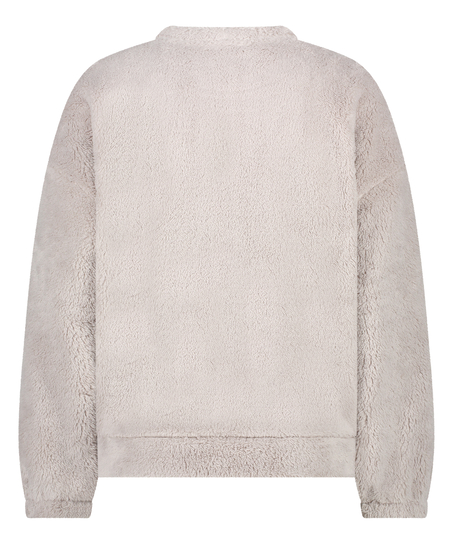 Top Snuggle Fleece, Szary