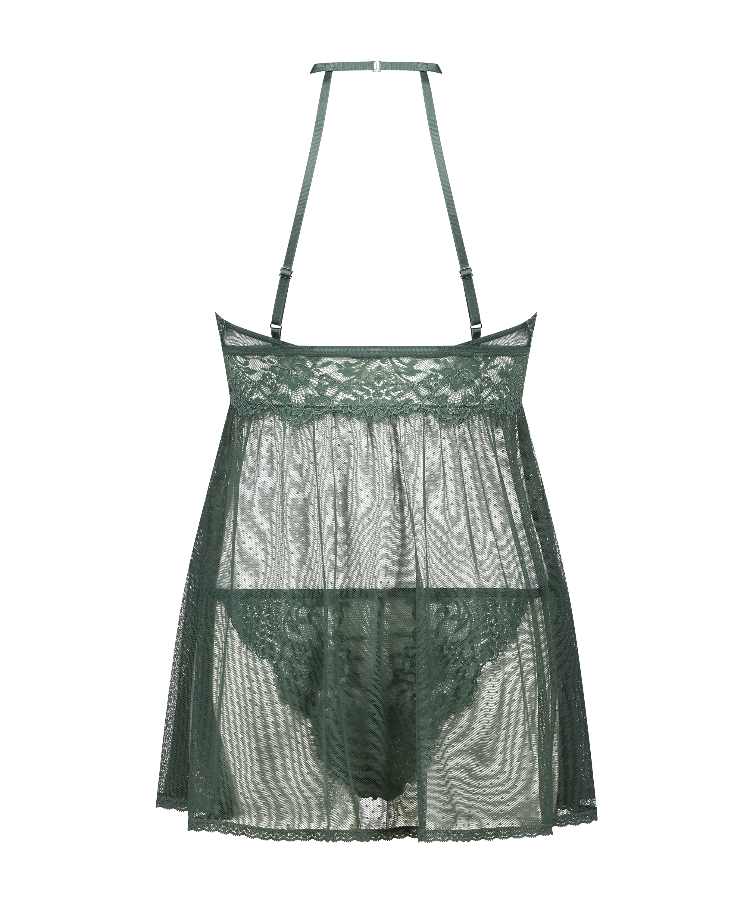 Babydoll Lace, Zielony, main