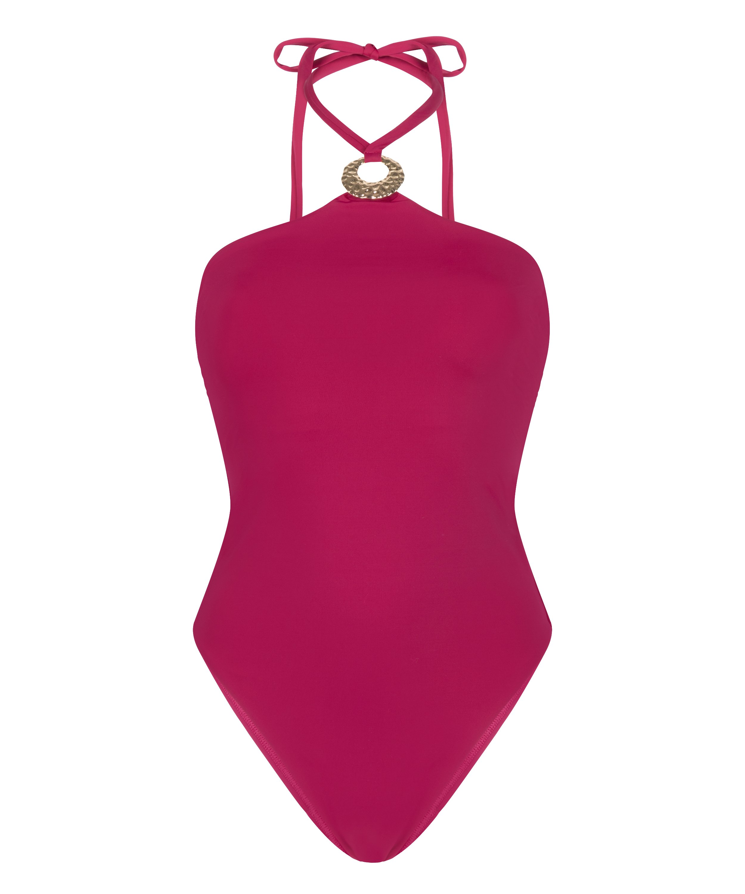 Kostium Kąpielowy Highleg Boca, R&oacute;żowy, main