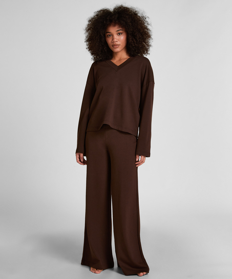 Lounge Top Audrey, Brązowy