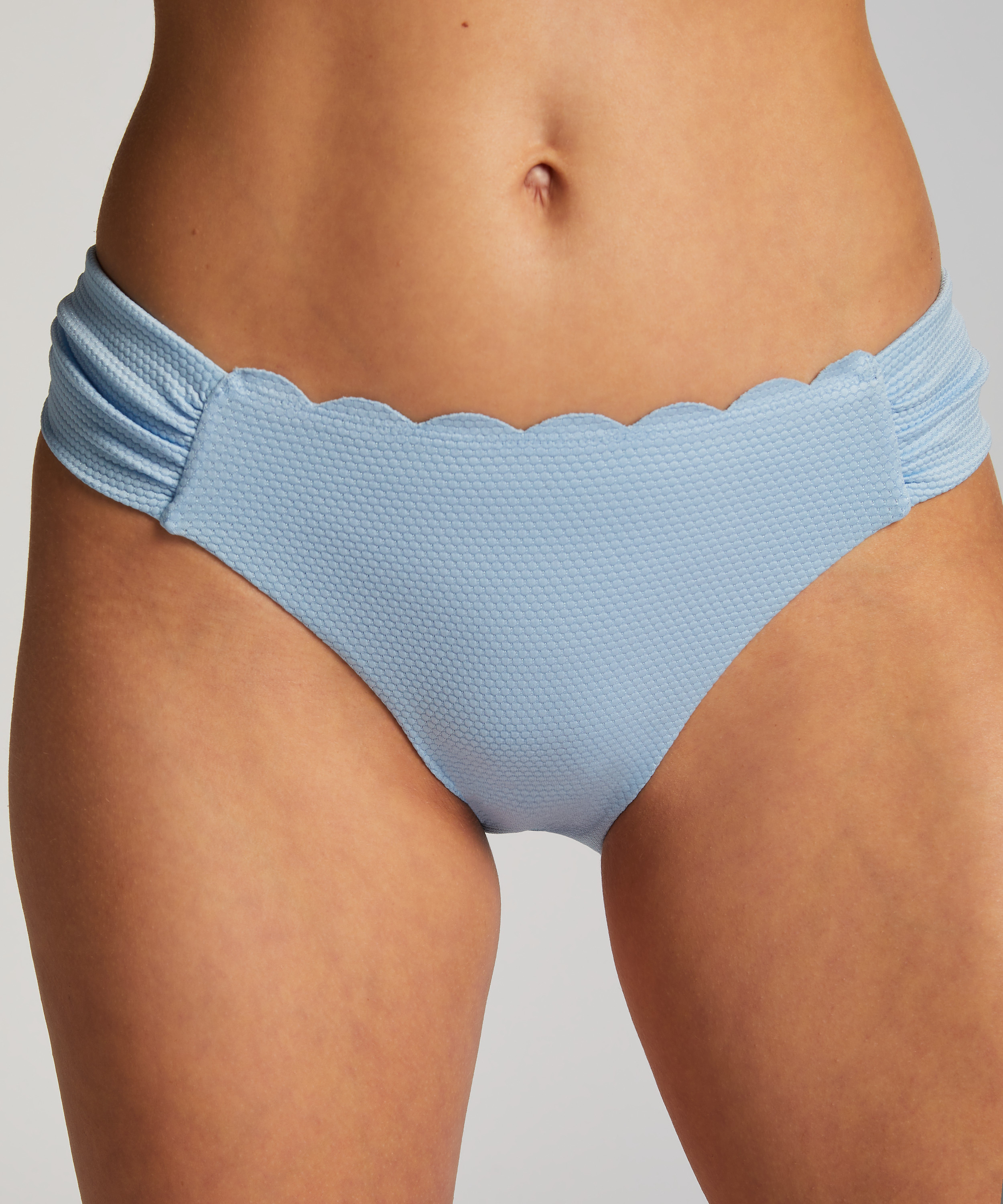 Majtki Bikini Rio Scallop, Niebieski, main