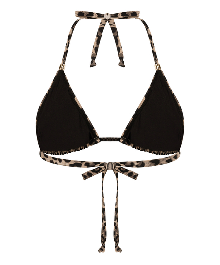 Tr&oacute;jkątna g&oacute;ra od bikini Animalia, Brązowy