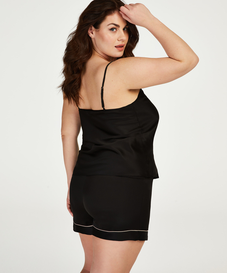 Satynowa kokarda, Czarny