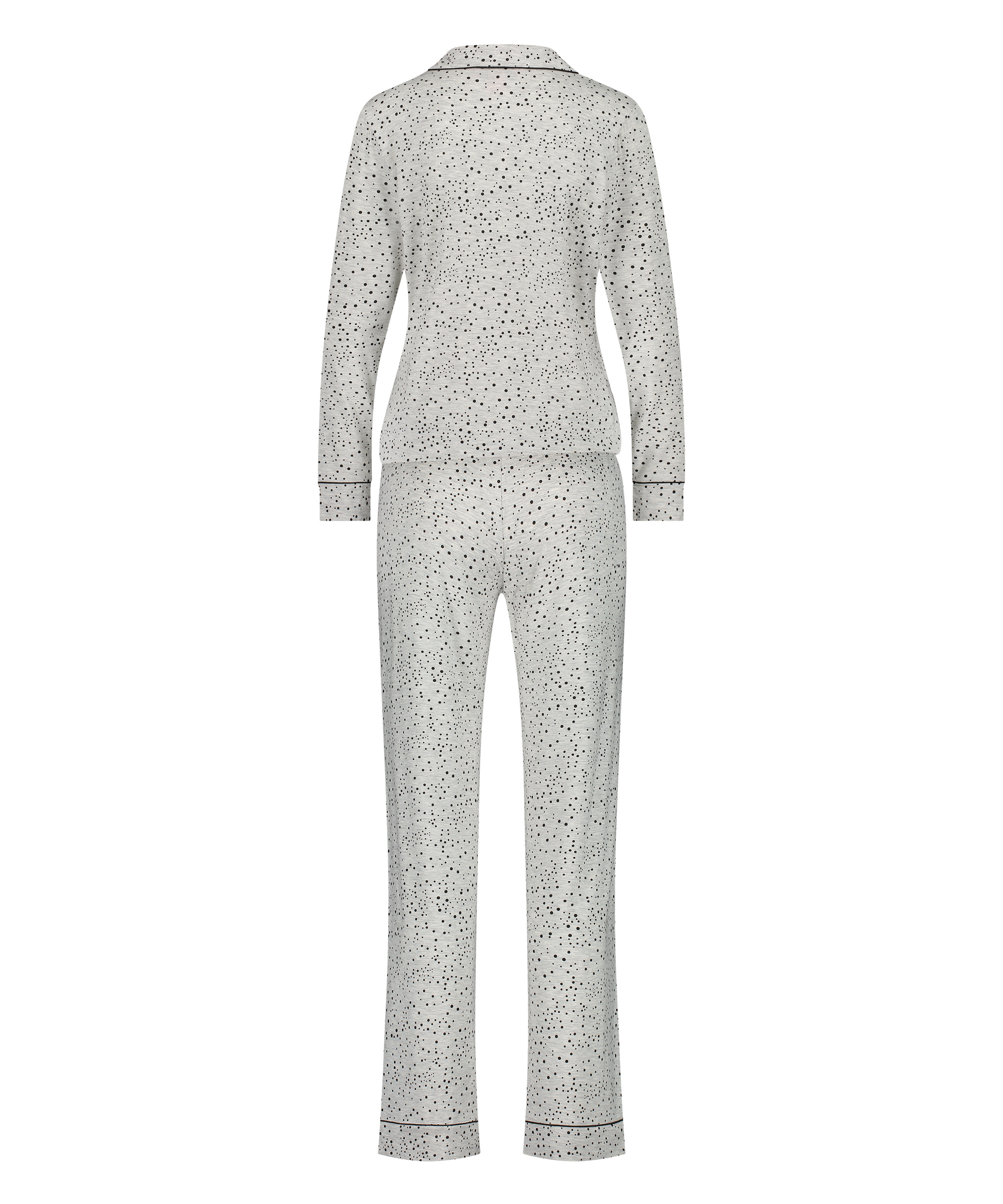 Zestaw piżamowy, Szary, main