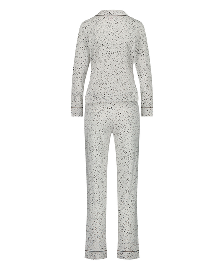 Zestaw piżamowy, Szary