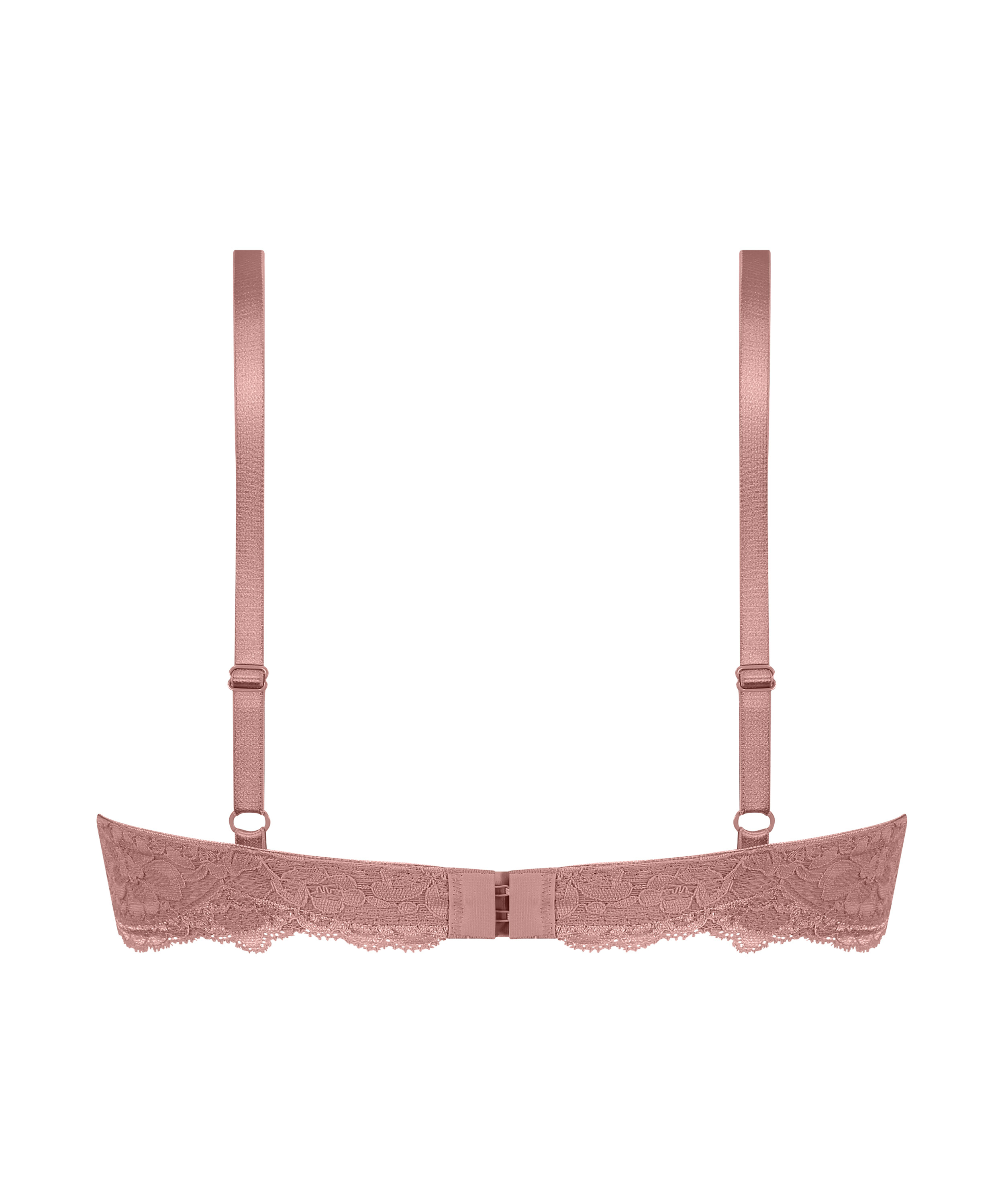 Wyściełany biustonosz push-up z fiszbinami Marine, Różowy, main