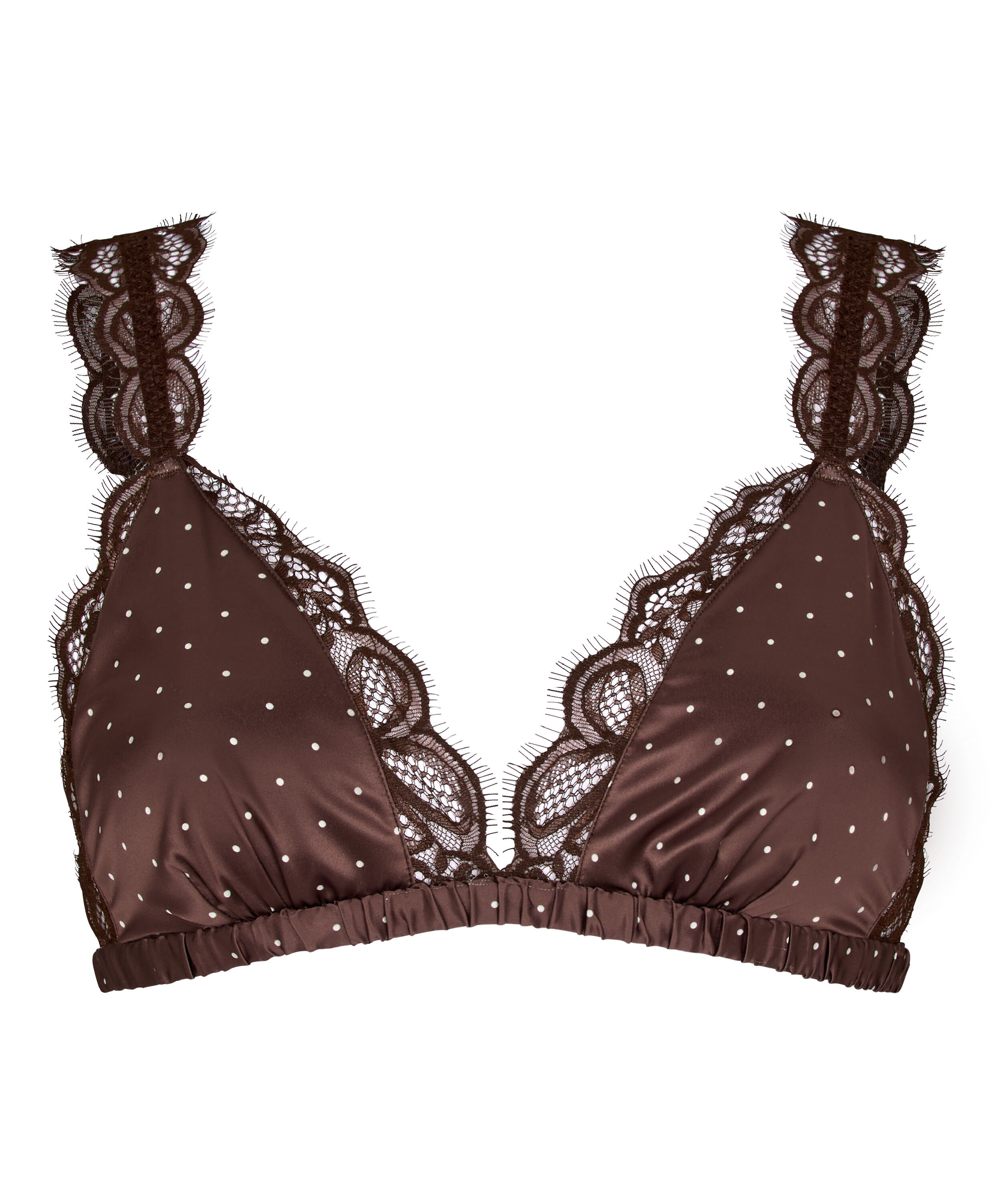Bralette Eva, Brązowy